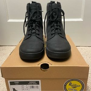 Dr. Martens Men's Cairo Boot - Black Leather - Size 10 Mens.